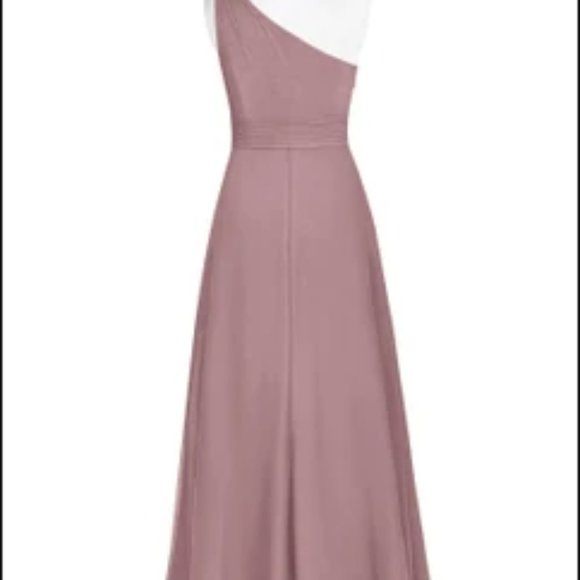 Floor-Length gown in Dusty Rose - Picture 7 of 8